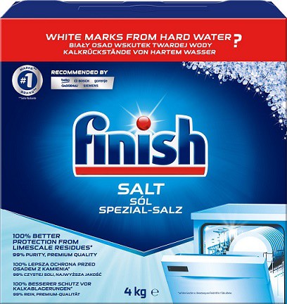 Finish sůl do myčky 4kg | Čistící a mycí prostředky - Příp. do myček na nádobí - Ostatní přípravky do myček